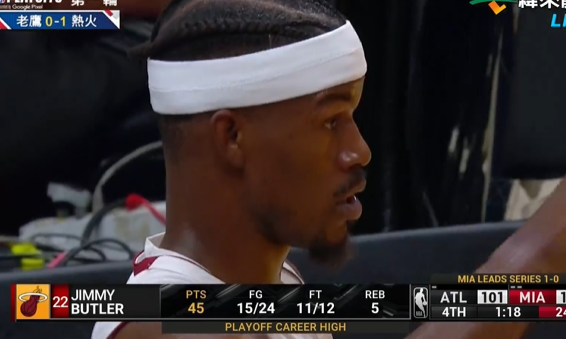 热火队|NBA硬汉爆砍45分！激情怒吼创生涯纪录，全场沸腾疯狂高呼MVP