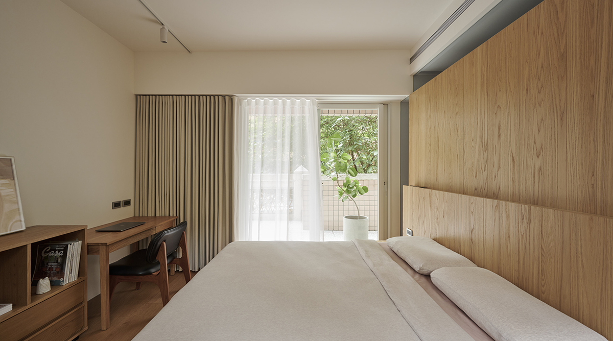 4房2厅空中瑜伽空间设计,让你尽情呈现「家」该有的本质样貌