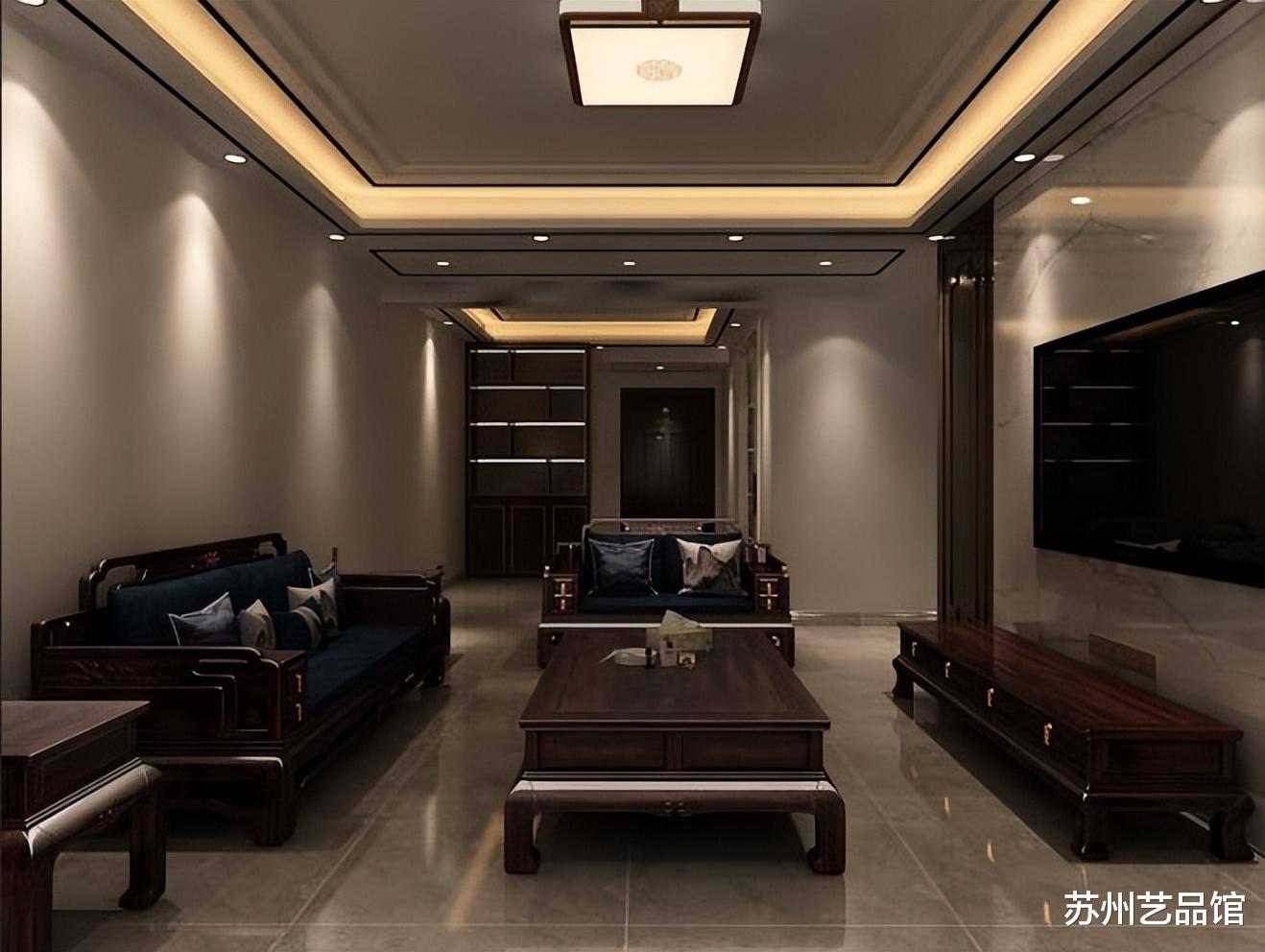 新中式风格轻奢与禅意结合,呈现出独特的美