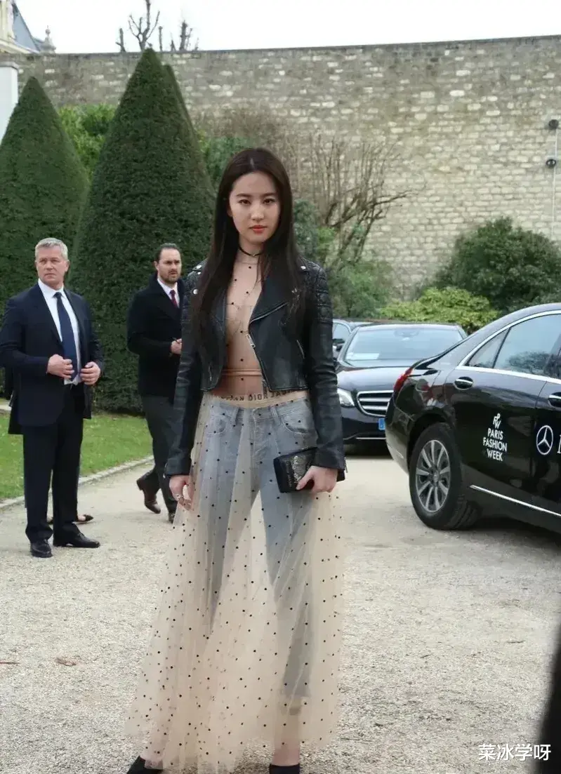 刘亦菲|刘亦菲外国造型真放得开!