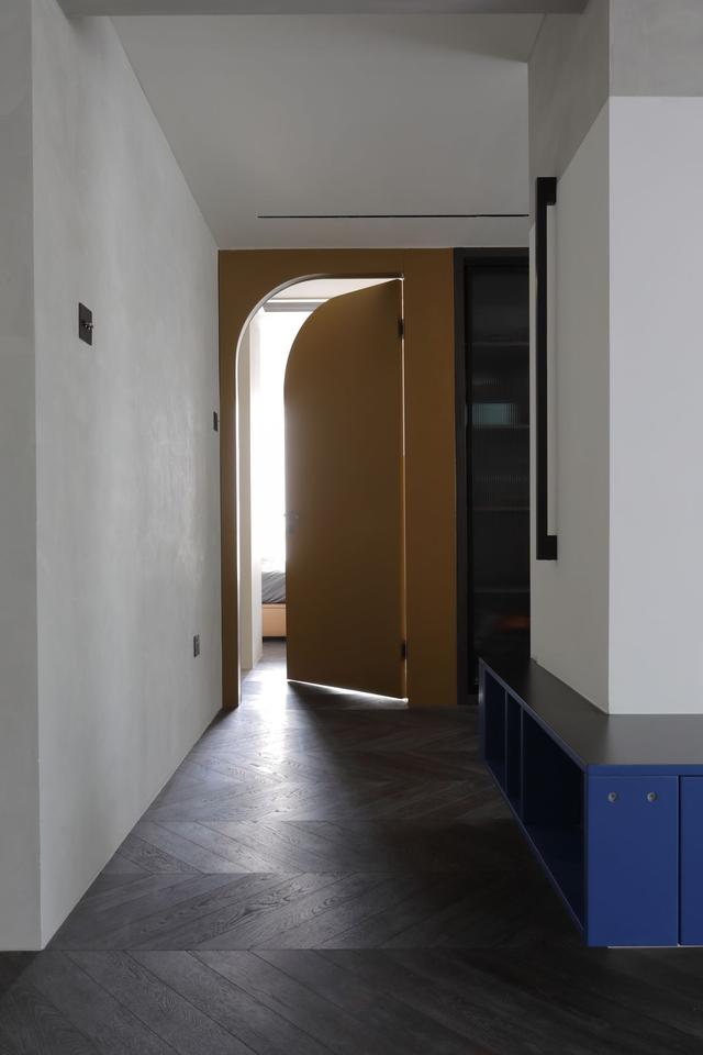 110平方米的二居室,巧妙的颜色搭配,营造舒适大气的新房