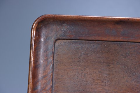 |清代:黄花梨木雕·文盘