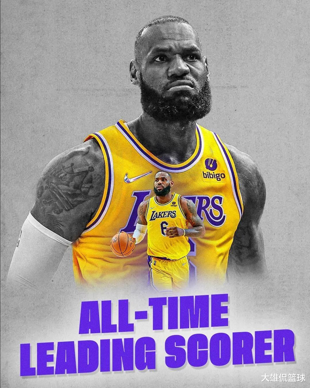 勒布朗·詹姆斯|美媒列出詹姆斯对阵30支球队的职业生涯总得分，仅三支球队未破千