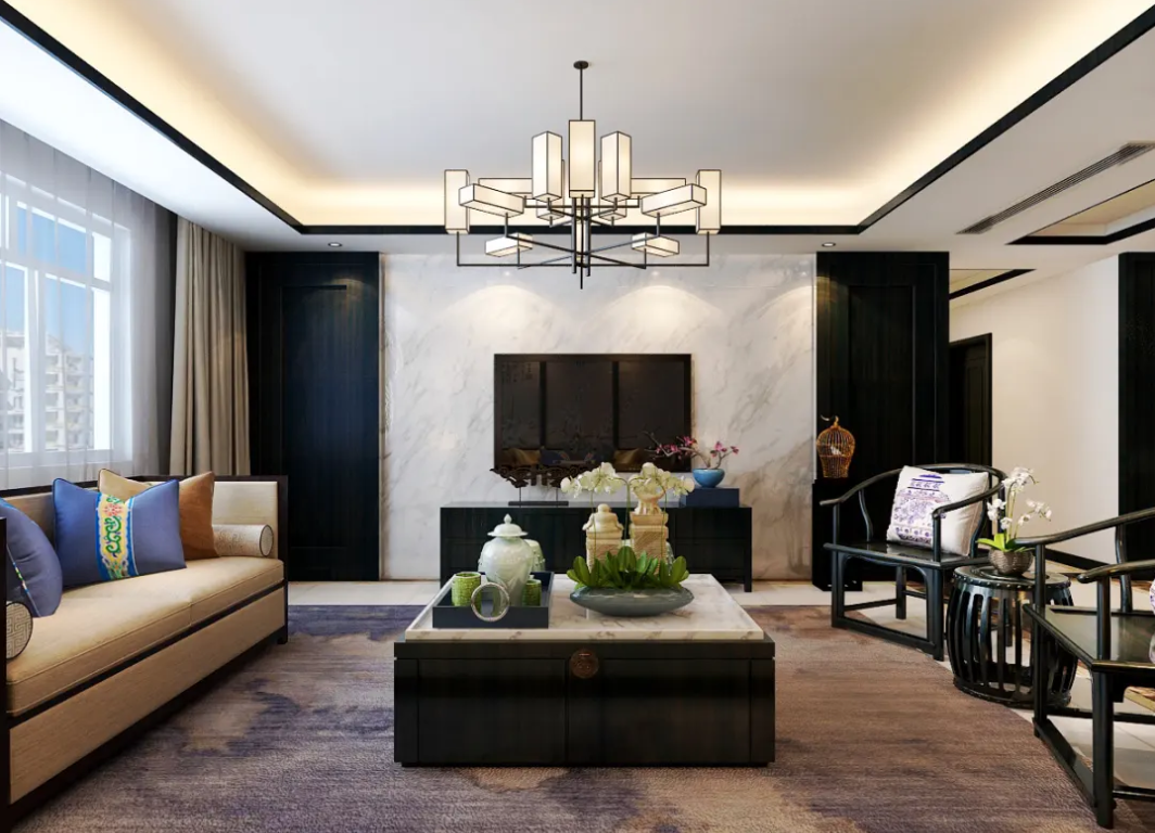 100种,新中式装修设计方案,不可能没有一种适合你的爱家。