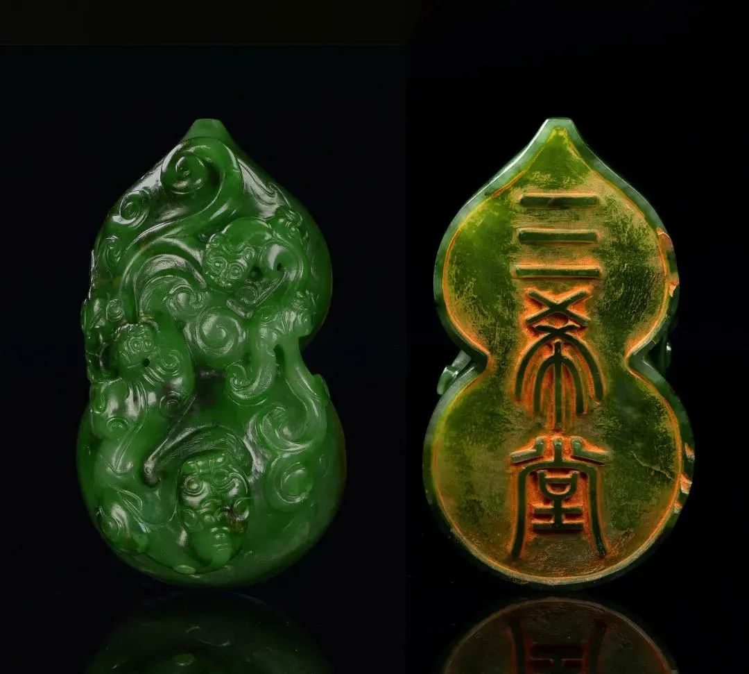 玉雕|和田碧玉的收藏价值,比你想象的还要高.....