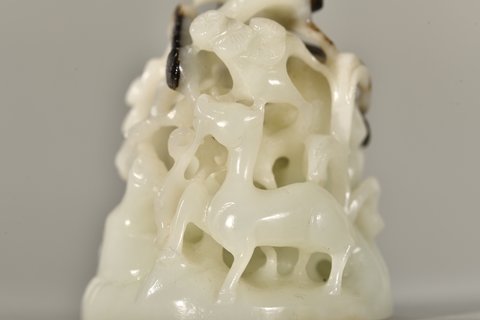 和田玉籽料|和田玉籽料福禄 炉顶