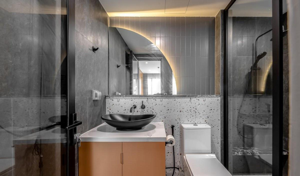 这对新婚夫妻好有品味，拆隔断做弧形墙，重装89㎡后越看越高级！