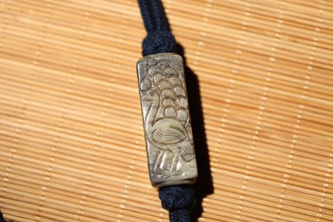 |清代和田玉四神方勒