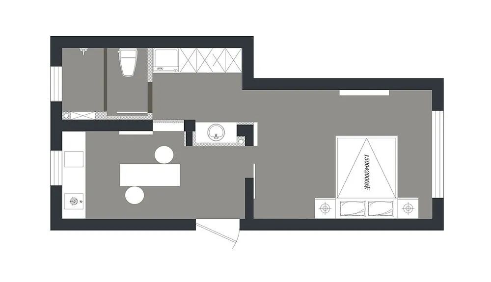 装修案例 | 40㎡简约小户型,5w打造舒适小屋,简约风格温馨又惬意