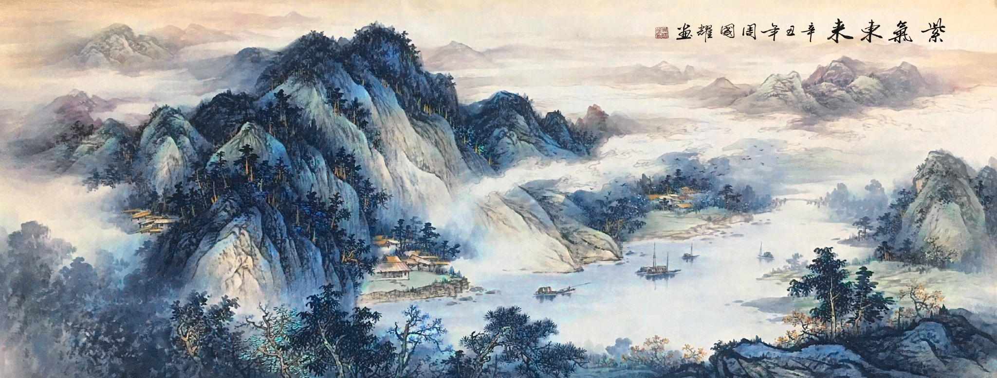 办公室|注重风水的老板应该如何选择办公室挂画？