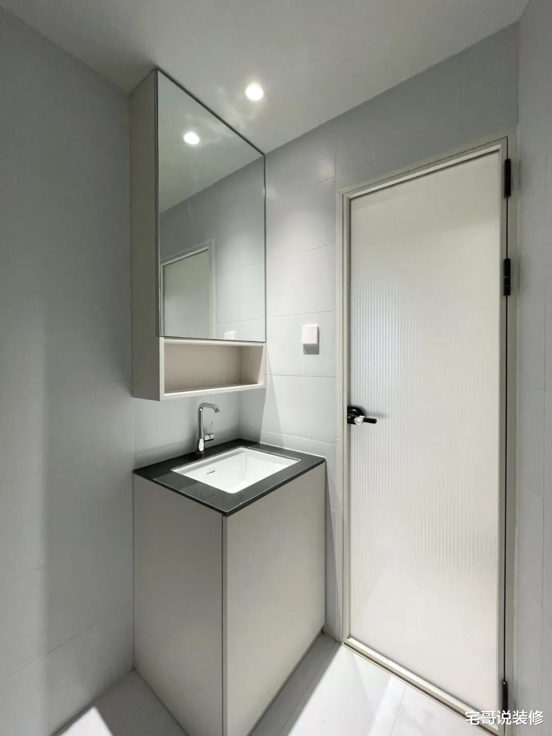 80后北漂夫妻,把48㎡小家改造成3居室,住下3代5口人,太实用了!