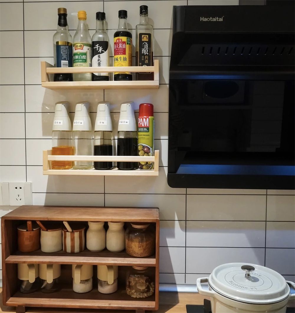 6㎡厨房该怎么装修？看过这位安徽姑娘家的厨房，感叹她太会布置