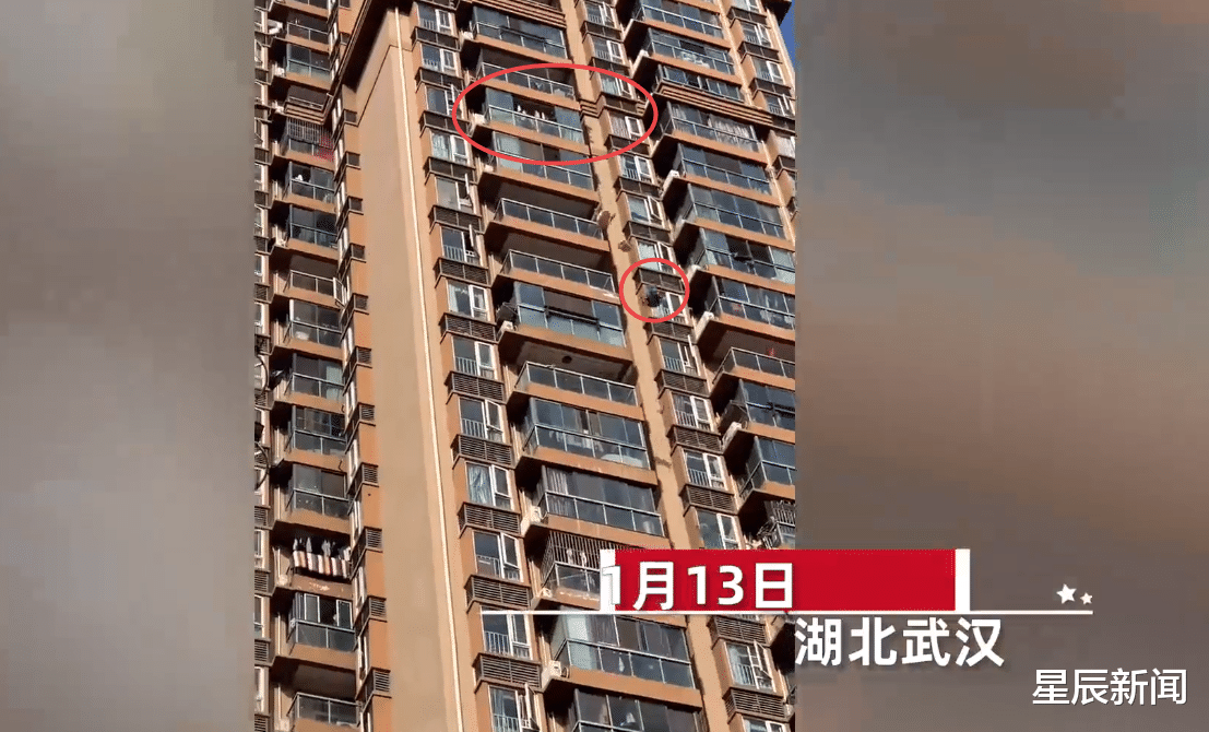 湖北一女子从20多层持续抛物吓坏路人,马路秒变垃圾场:没人管
