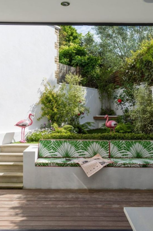 庆幸院子有这样的\坡度\,层次感更强,不同层次造景邻居老羡慕