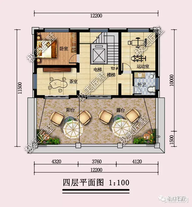 农村还是建四层最好看,这栋就不错,还不赶紧看看