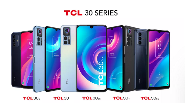 苹果|MWC2022 | TCL展示TCL 30系列全系手机，并带来折叠屏概念产品