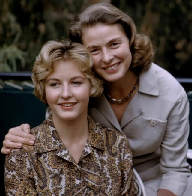 英格丽·褒曼|好莱坞第一夫人:风流的短发美人,3段婚姻出轨3次,死于妇科病