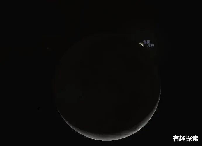 堪称完美的太空照来了!金星被残月遮挡50分钟,上演月掩金星奇观