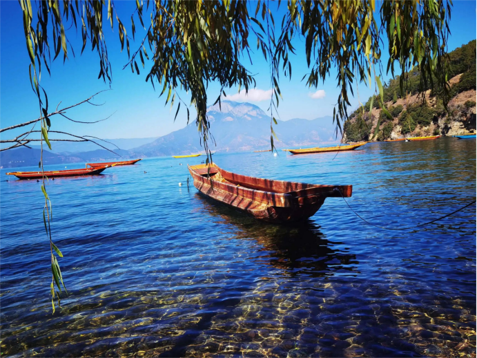 泸沽湖|泸沽湖之美丽，非言语所能形容，一个神圣的湖泊