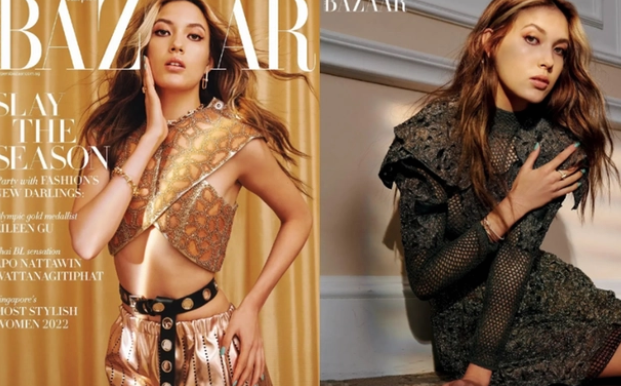 谷爱凌|谷爱凌再登时尚杂志封面，年收入曝光太吓人，社交圈低调奢华