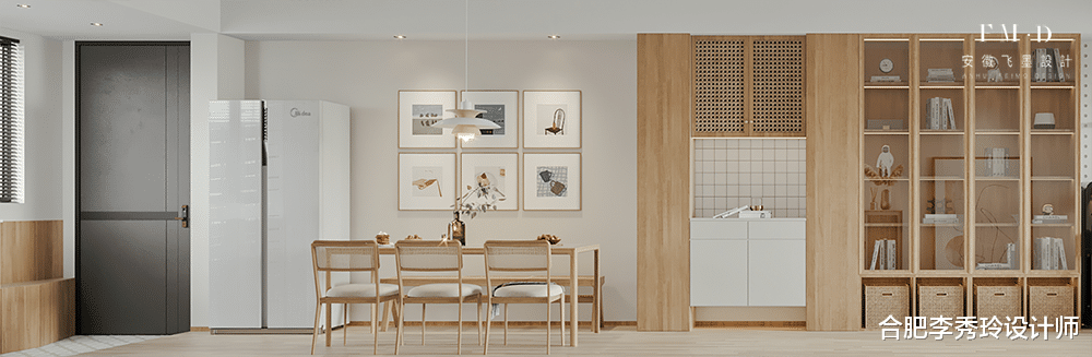 110㎡毛坯半包13万,无主灯+不要电视墙,定义“以简胜繁”新理念