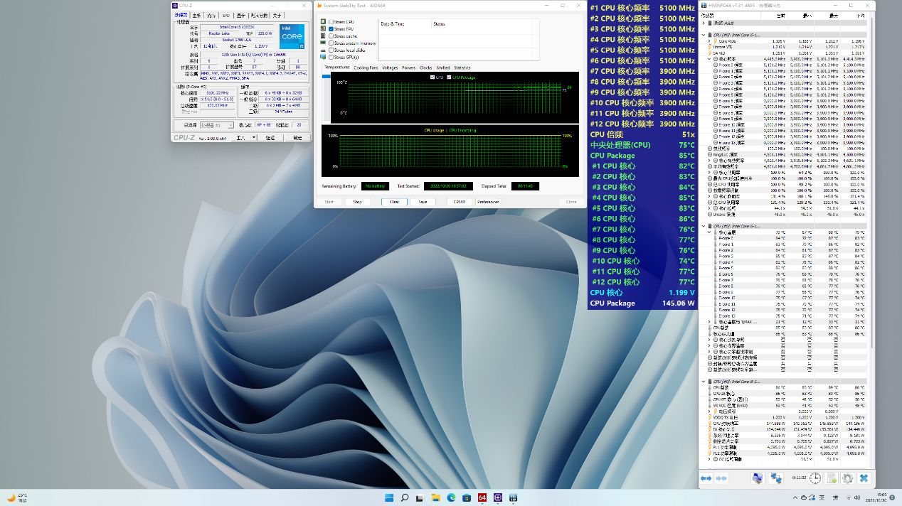 散热器|稳压i5-13600K,超频三G6-征服者双塔散热器性能简测