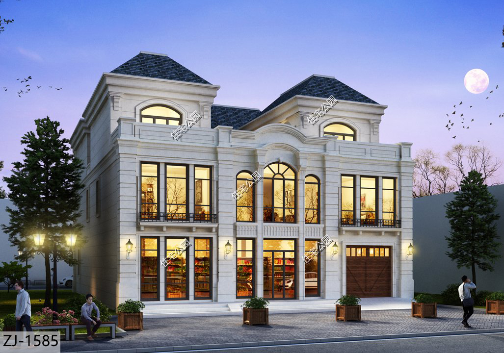 宅基地临街不知道如何建房?试试这10套,不光能住还能赚钱