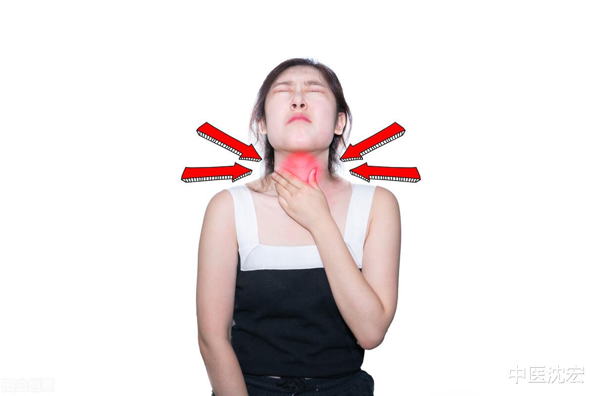 咽炎|痰多嗓子堵是咽炎?七成是梅核气,张仲景一小方,通利咽喉真舒服