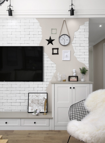 还在做老土的电视背景墙?现在电视都流行这样放,柜子电视美翻了