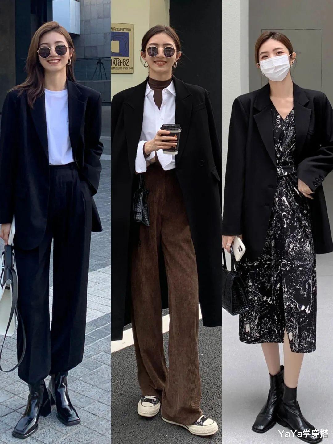 求职|27套春季最美的西装外套穿搭示范，百搭不撞衫，营造职场精英女神
