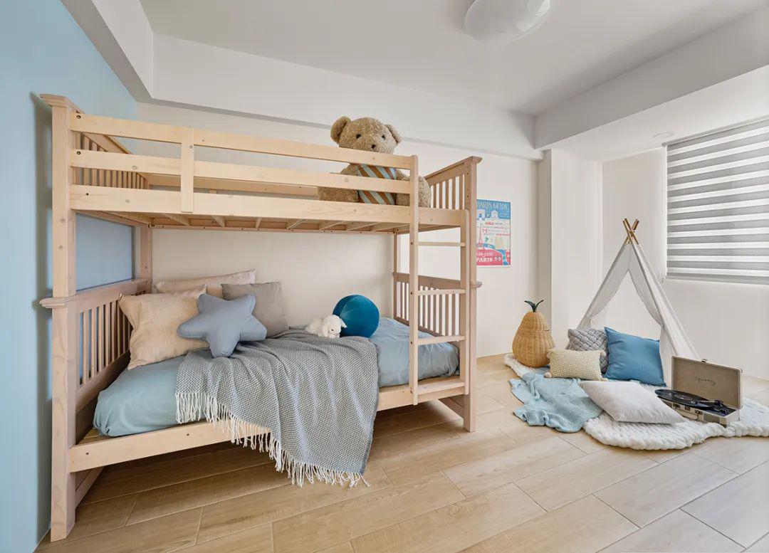 89㎡北欧治愈宅:抹上绿系小清新,改造35 年公寓!