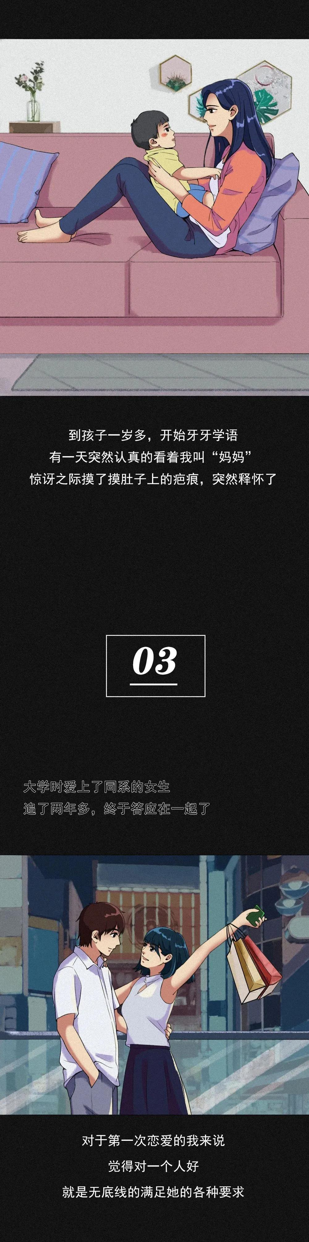 |你有为了某个人而伤害自己身体吗？（漫画）