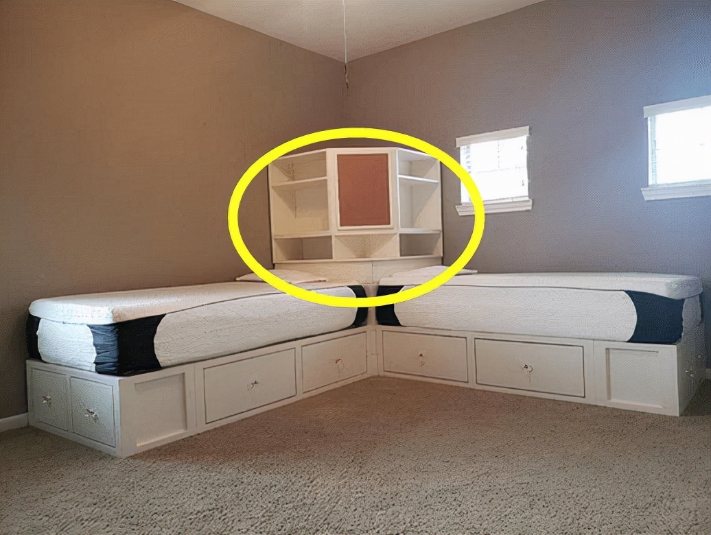 二胎房间别做上下铺了,这样去摆放,钱没白花还能多出3㎡收纳