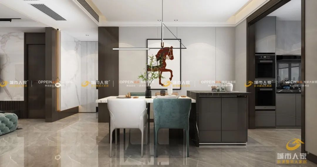 怪不得老婆吵着要装轻奢风,这家140㎡家装效果真得很绝!