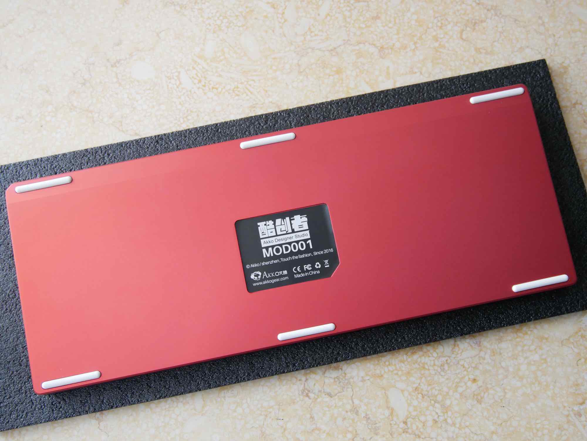 键盘|买了好久终于装起来——AKKO MOD 001 套件