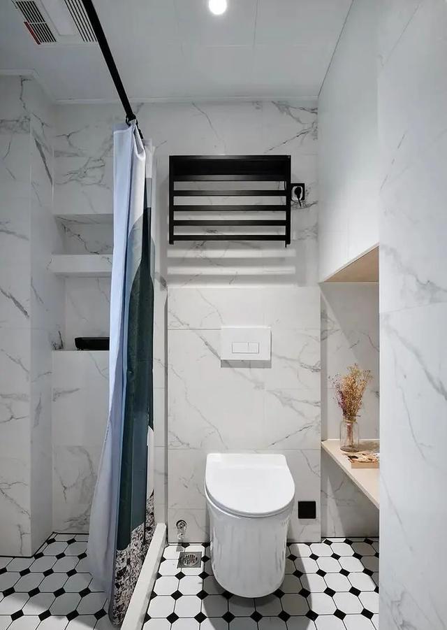 40轻奢风小户型装修,合理动线+超强收纳,打造出大平层的既视感