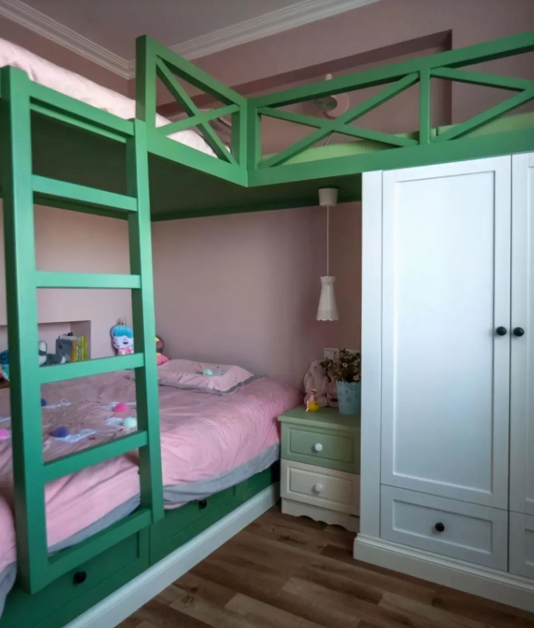 148平三室两厅,把客厅和阳台打通,全屋漂亮极了,太羡慕了