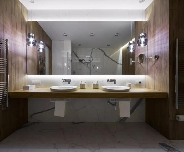 木纹风格的时尚小公寓,室内设计装修超实用且大气