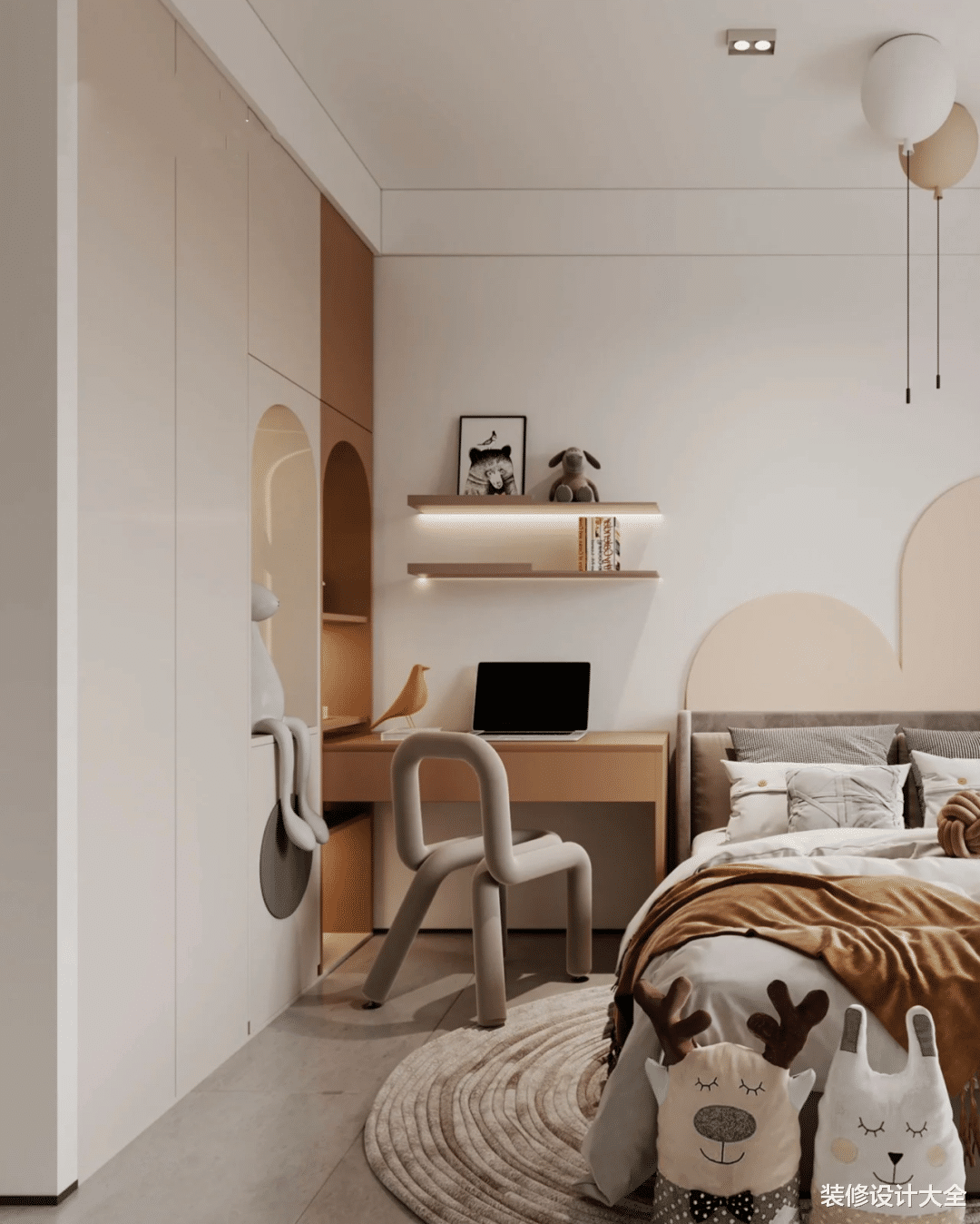 儿童房千万别想着一步到位,教你不同阶段的设计,总有一款适合你家宝贝!