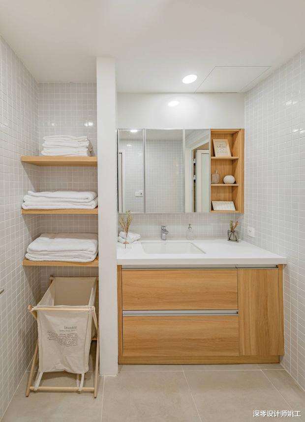 终于明白日式风为什么那么火,158㎡现代复式,用原木描绘家的质感