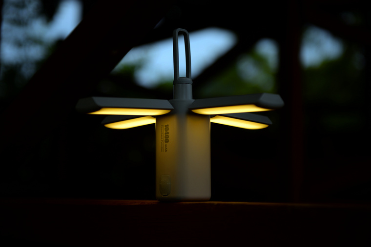 周边游|背行囊走八方路  安营帐悬四瓣花 ---凯瑞兹CL2户外露营灯简单体验