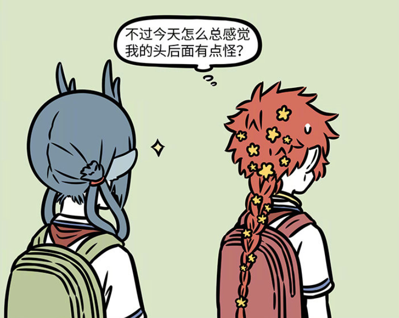哪吒|非人哉：哪吒双马尾造型曝光，太可爱了！还暴露了龙女的爱好