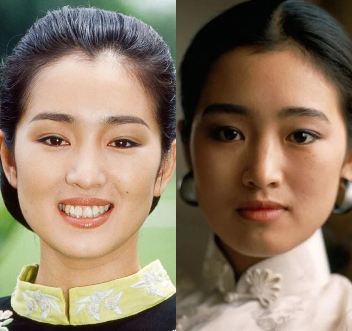 巩俐|梦回戛纳：28岁的巩俐艳惊四座，白衣黑裙永远让人心动