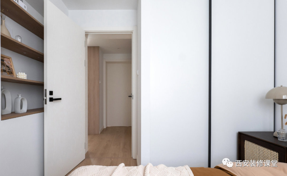 90㎡两室清爽,开放厨房放大空间