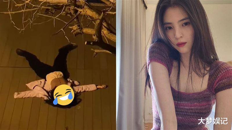 |玩太嗨!韩韶禧醉倒树下“13秒超糗画面”流出,认了:再也不喝酒