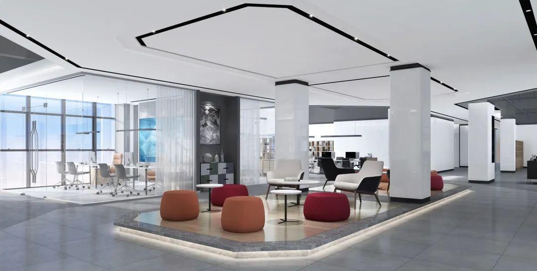 中国500强企业科技园研发楼装修设计-广东珠海园区