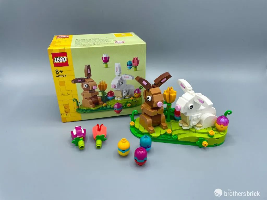 萌翻你~乐高40523复活节萌萌兔开箱评测
