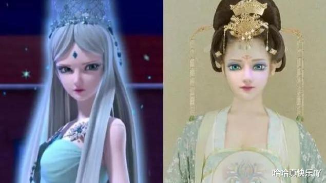 |精灵梦叶罗丽：当大家换上古装，灵儿倾城，冰儿贵气，王默丑！