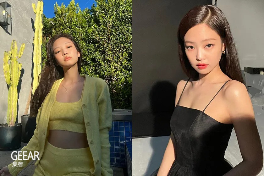 金智妮 Jennie为韩国彩妆拍摄广告，透明感肌肤令人向往！