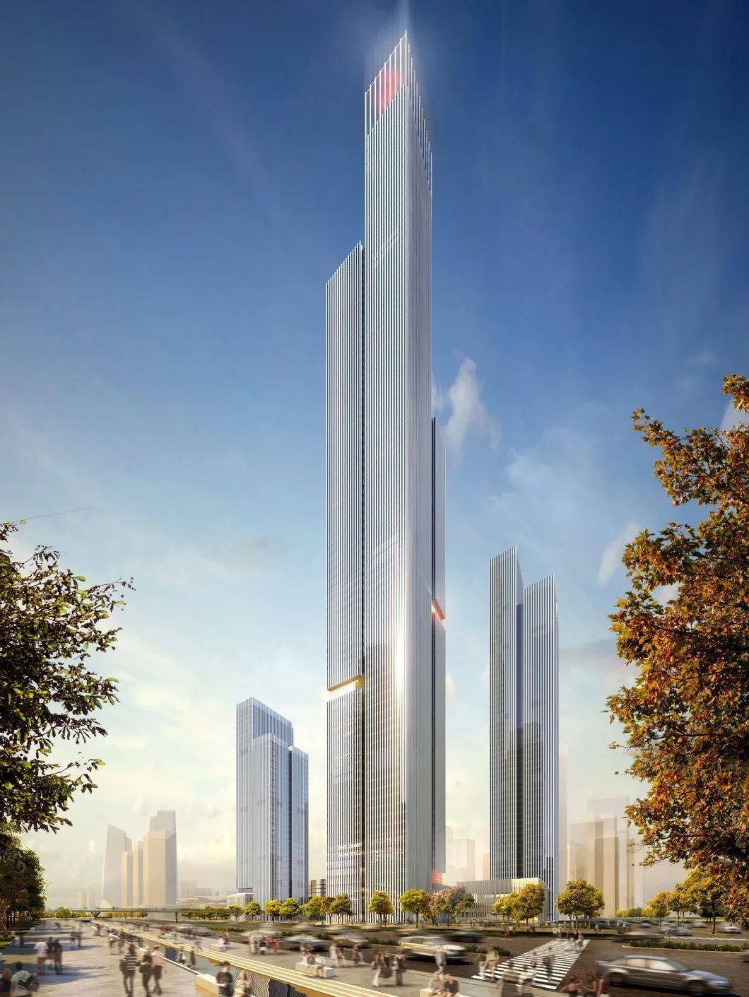 南京|南京新地标首栋超高层主体结构顺利通过验收